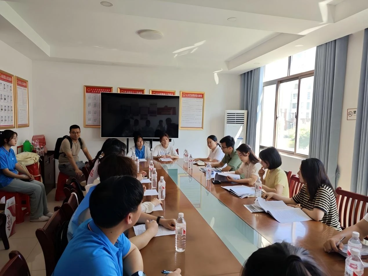 巢湖学院赴同大镇及王家坝“智汇农业,数联乡村”智慧农业发展调研团赴同大镇开展调研