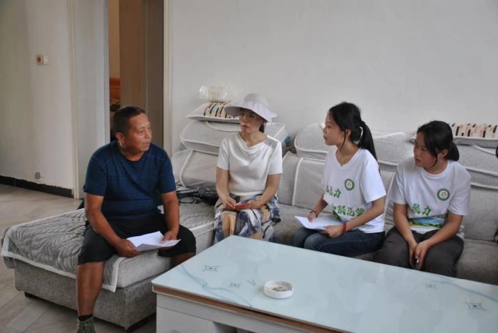 青岛农大学子三下乡:金银筑梦 花漾平邑