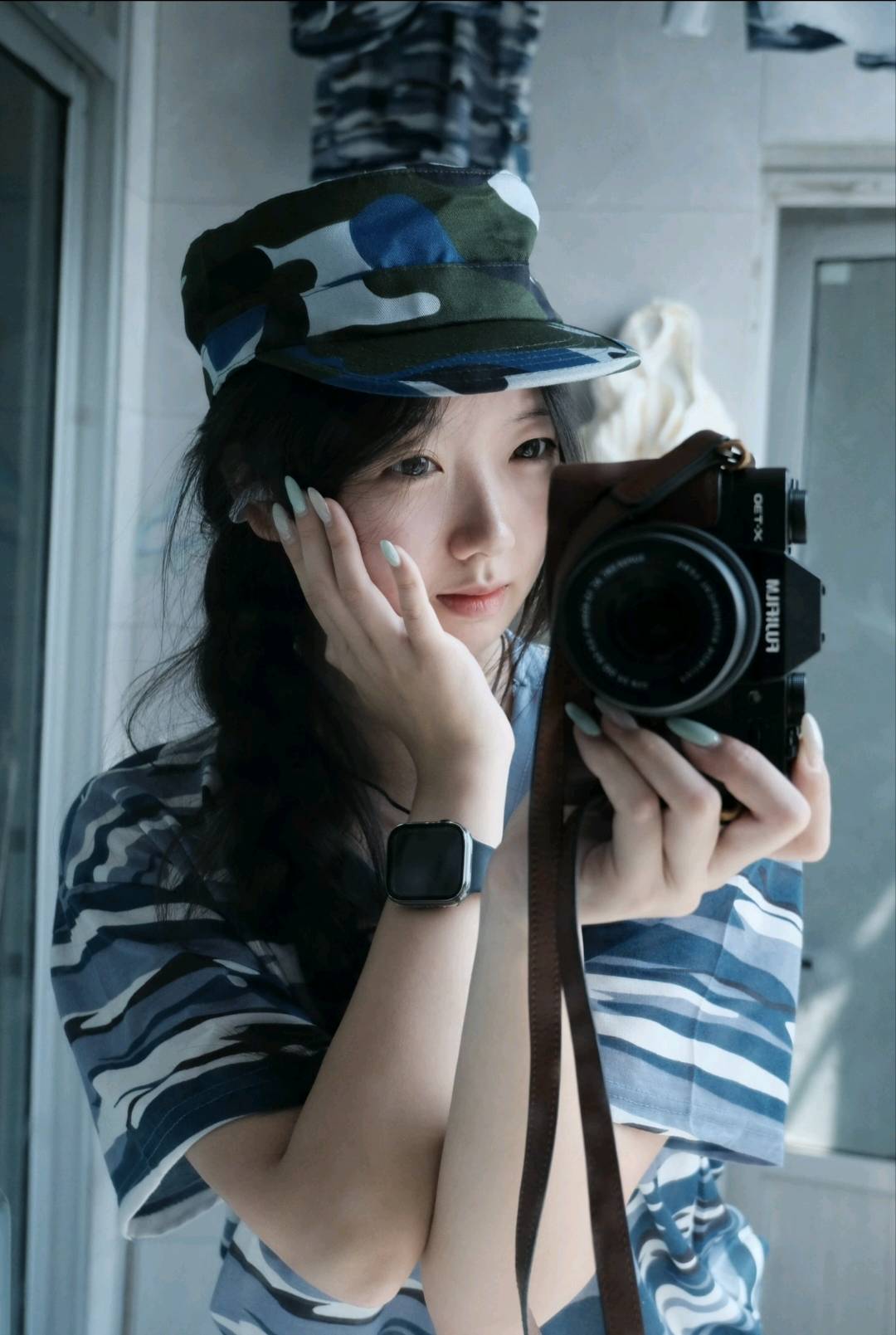 我也来了，看看我的军训照片吧！